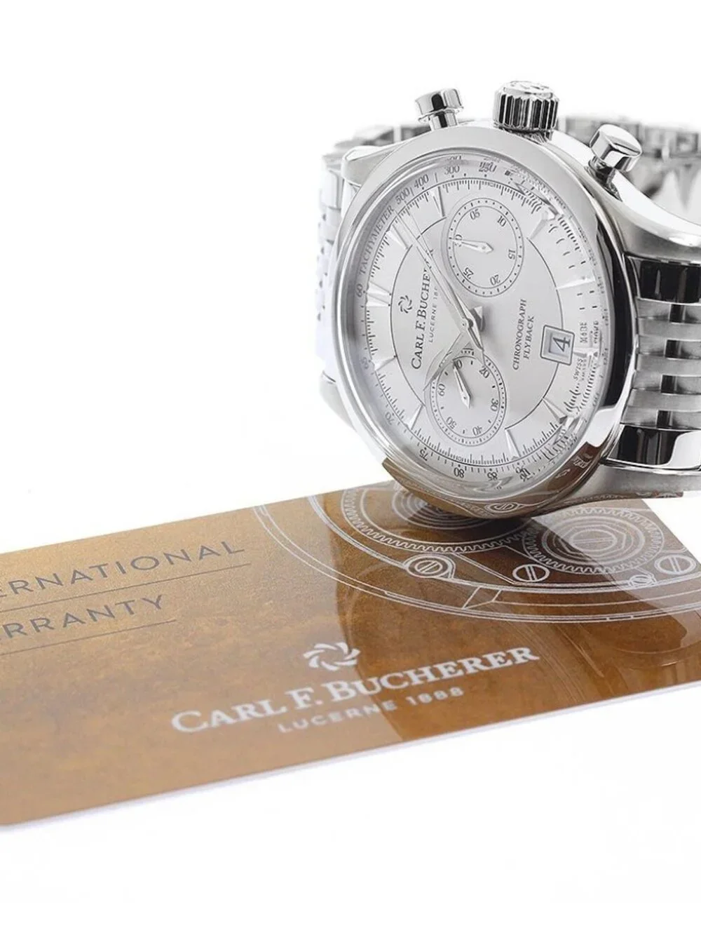 CARL F.BUCHERER manero flyback 00.10919.08.13.21 Date Automatic Men's_973256